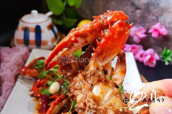 香辣梭子蟹