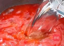 番茄酸汤水饺的做法图解4