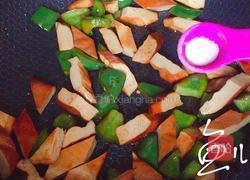 青椒炒香干的做法图解11