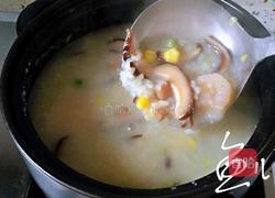 鲜虾砂锅粥的做法图解18