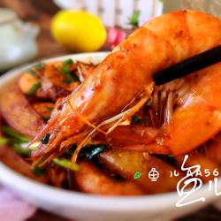 麻辣干锅虾的做法[图]