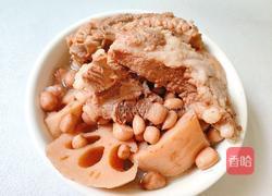 莲藕排骨花生汤的做法图解8