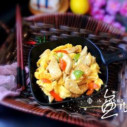 鸡蛋炒豆腐的做法[图]
