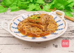 金针菇炖热腾 的做法图解10