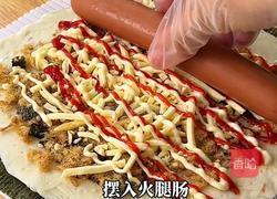 海苔肉松芝士卷的做法图解4