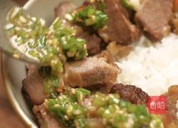 葱盐牛肋条拌饭的做法图解7