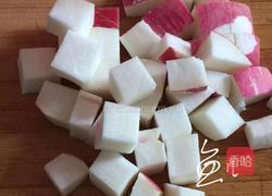 白萝卜炖猪肉的做法图解2