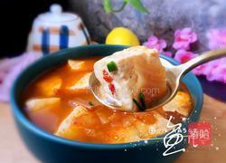 辣白菜豆腐汤的做法图解16