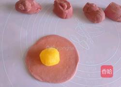番茄奶黄包的做法图解2