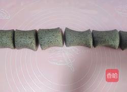 黑芝麻馒头卷的做法图解4