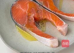 黑松露法式三文鱼的做法图解2