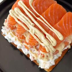 黑松露酱三文鱼三明治的做法[图]