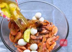 香柠百香果冷泡加拿大北极虾的做法图解6