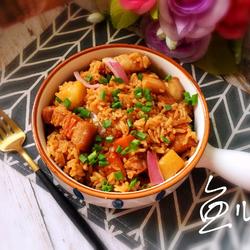 五花肉焖饭的做法[图]