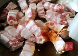 五花肉焖饭的做法图解4