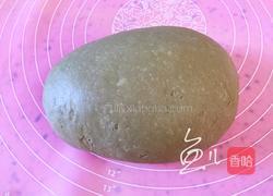 抹茶牛奶小面包的做法图解4