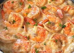 法式蒜香牛油虾