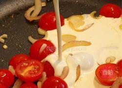 黑松露奶油番茄三文鱼的做法图解5