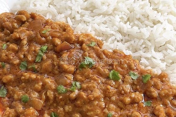 牛奶咖喱肉酱饭