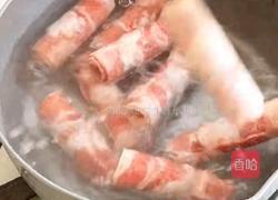 日式照烧肥牛卷的做法图解1