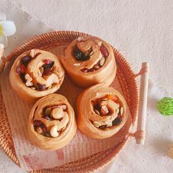 红糖坚果卷