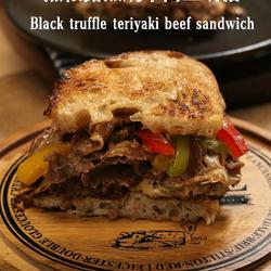 黑松露照烧牛肉三明治的做法[图]