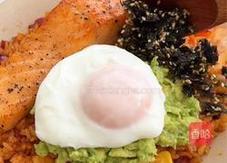 三文鱼波蛋的做法图解7
