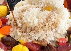 板栗腊肠焖饭的做法图解4