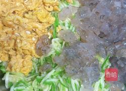 西葫芦鸡蛋虾仁饺子,角瓜鸡蛋饺子,素馅饺子的做法图解5