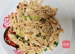 干煸鸡丝的做法图解8
