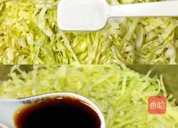 凉拌包菜丝，甘蓝丝的做法图解2