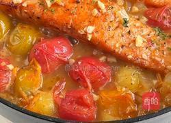 黑松露番茄三文鱼的做法图解8