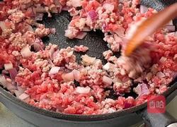 芝士番茄肉酱意面的做法图解4