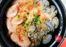 蒜蓉粉丝海鲜煲的做法图解12