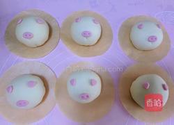 猪猪奶黄包的做法图解6