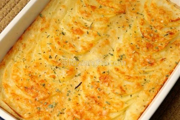 芝士脆皮土豆泥