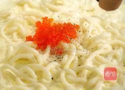 黑松露奶油乌冬面的做法图解5