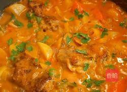 椰香咖喱鸡的做法图解8