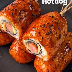 脆皮米饭热狗肠