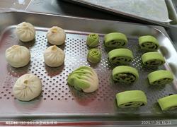 红豆包和蜜豆卷
