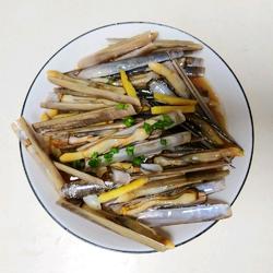 清蒸竹蛏的做法[图]
