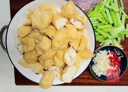 炒豆泡的做法图解1