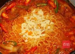 韩式海鲜泡面的做法图解7