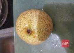 雪梨白萝卜汤（辅食）的做法图解1