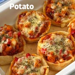 芝士鸡肉土豆塔的做法[图]