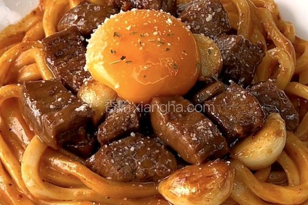 咖喱牛肉乌冬面