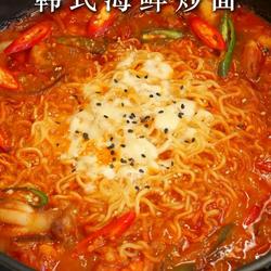 韩式海鲜炒面的做法[图]