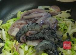 韩式海鲜炒面的做法图解4