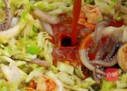 韩式海鲜炒面的做法图解5