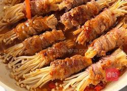 金针菇肥牛卷的做法图解6